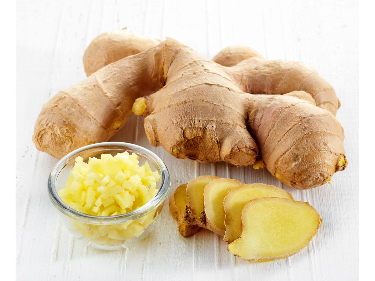Ginger Root, Whole fresh Ginger Rhizome aka (Root).Ginger is a spice t