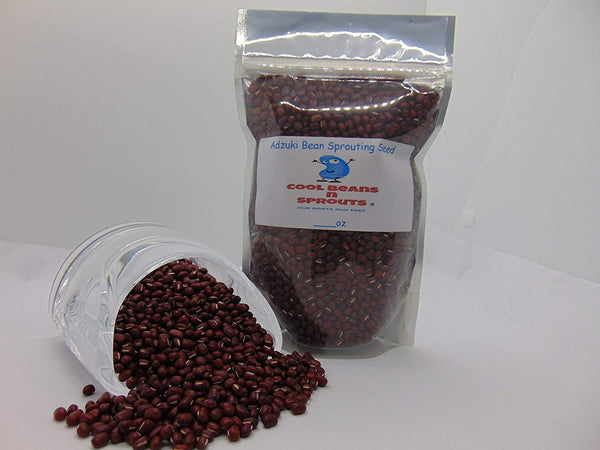 Adzuki Bean"COOL BEANS n SPROUTS" Brand. - Microgreen- Home Garden - Cool Beans & Sprouts