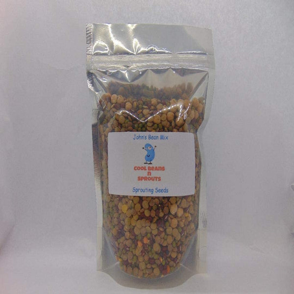 John's Rootin Tootin Bean Mix "Cool Bean N Sprouts " Brand , A USA Business. - Cool Beans & Sprouts